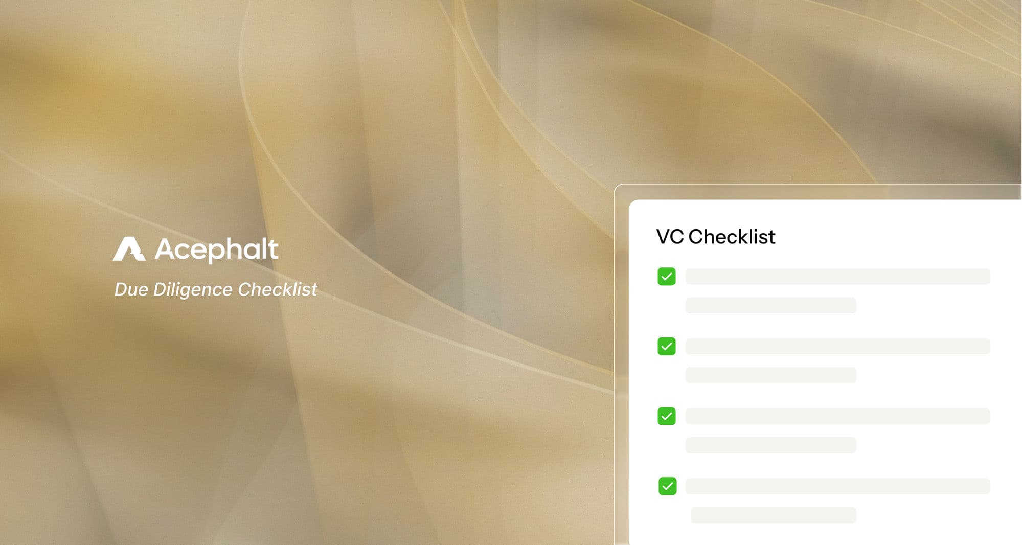 AI Due Diligence Checklist for VC Associates
